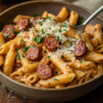 inesboulila A hearty bowl of creamy smoked sausage pasta featur 5adc86fb a1a9 4dee a7c0 ee99ebe6dc5d