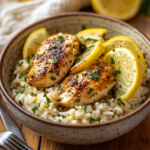 inesboulila A hearty bowl of slow cooker lemon herb chicken and c67b3114 74dd 4a17 be6b 05bbbb909e6b