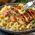 inesboulila A plate of Chicken with Buttered Noodles featuring 3dea2559 9772 4224 b470 d2c6fb844657