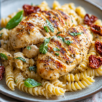 inesboulila A plate of Marry Me Chicken Pasta featuring tender 18bd49a5 2584 4c88 85f7 e6e2c4d1c314