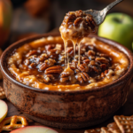 inesboulila A rich and gooey Pecan Pie Dip served warm in a rus decf5b2c ae25 4948 a337 501f26e924fa
