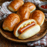 inesboulila A set of fluffy sourdough discard hot dog buns gold 06e8fcf3 92e4 4dc6 b4f9 6f2948c06d1d