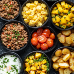 inesboulila A set of healthy meal prep breakfast bowls neatly a c4f63481 17bd 45ca 87bf 1bc74a4a664d