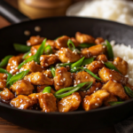 inesboulila A sizzling pan of Flavorful Chicken Stir Fry with G f10619f9 3624 4603 bde8 1485e74692b7