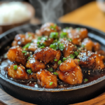 inesboulila A sizzling plate of sticky honey chicken served on e90a1d48 f364 4a32 82c4 94956da30b55
