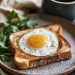 inesboulila A slice of golden brown toast with a perfectly cook dd63b0d2 58b1 43fa a86c 91be031da828