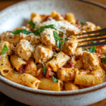 inesboulila A steaming bowl of Marry Me Chicken Pasta served in d9282f35 d516 4a06 9177 bafebaed490d