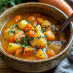 inesboulila A steaming bowl of hearty turnip stew filled with t bfb18b36 5f54 4ae5 bed5 dacd706e3437