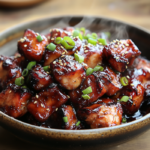 inesboulila A steaming plate of Char Siu Chicken served on a ru 7c1a569f eb86 4f2e 9ebe b63164aacce3