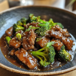 inesboulila A steaming plate of Chinese Beef and Broccoli serve b5b5f4c5 1c31 4c97 ace0 1139f3e3c422