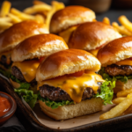 inesboulila A tray of freshly baked cheeseburger sliders each w 11596fe9 b269 4b9d 8099 81679aa4311a