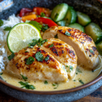 inesboulila A vibrant plate of Creamy Coconut Lime Chicken feat 05e750d7 7d5c 428b b91b 3b3d0f5f0118