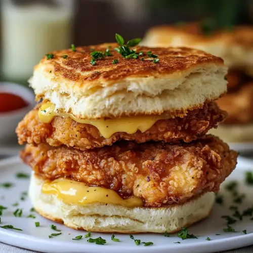 The Ultimate Southern Fried Chicken Biscuit Sliders