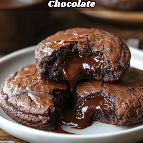 Chocolate-Filled Cookies with Powdered Sugar Dusting