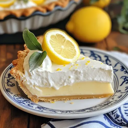 Sweet & Tangy Lemonade Pie in Just Minutes