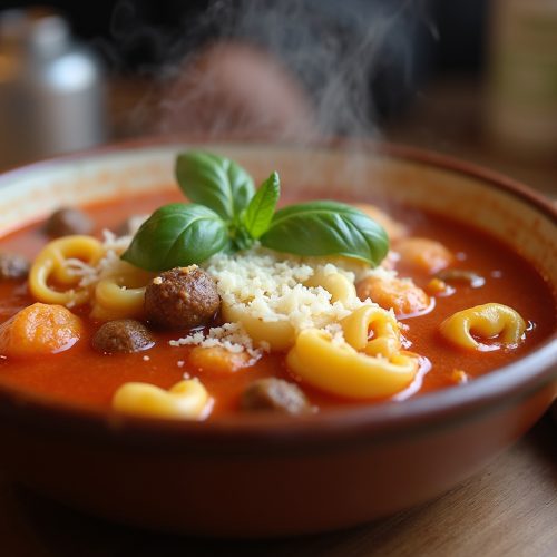 Sausage Tortellini Soup