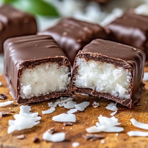 3-Ingredient Homemade Mounds Bars