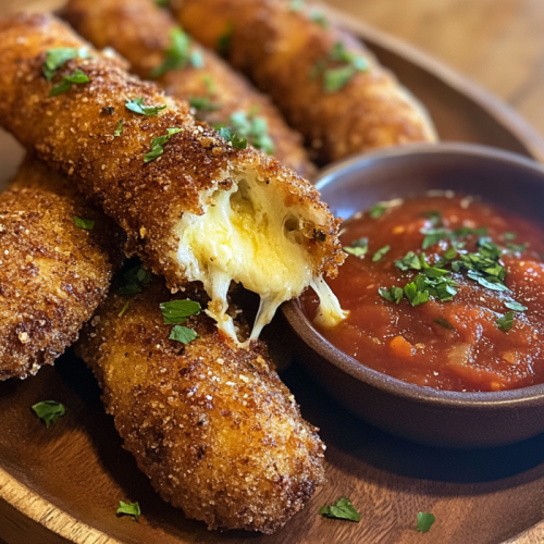 Air Fryer Mozzarella Sticks Recipe