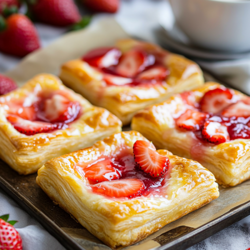 Strawberry Danish with Cream Cheese