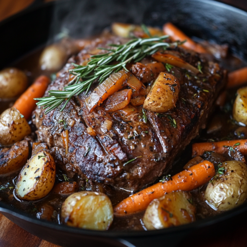 Flavorful Oven Pot Roast