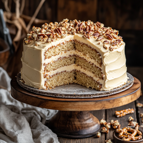 Butterscotch Crunch Cake