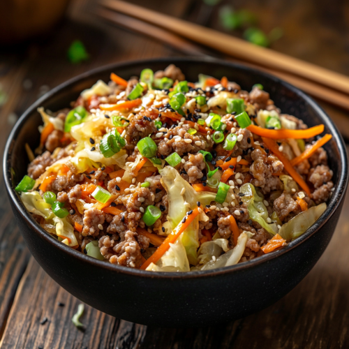Inside Out Egg Roll Recipe