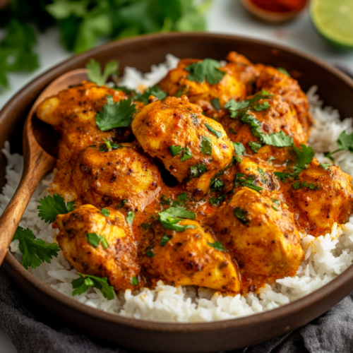 Spicy Brazilian Coconut Chicken