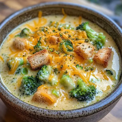 Broccoli Cheese Soup Recipe
