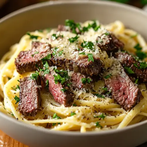 Delicious Garlic Beef Pasta – A Must-Try Slow Cooker Recipe