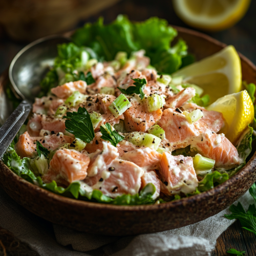 Simple & Fresh Salmon Salad in Minutes