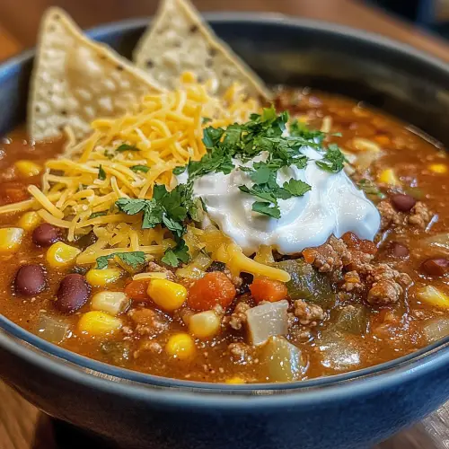 Taco Soup Recipe: Easy, Delicious, and Quick Dinner
