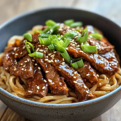Hoisin Beef Noodles: A Flavorful Stir-Fry Delight