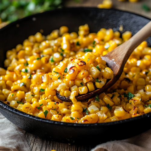Easy Skillet Corn with Honey Butter – Perfect Side Dish