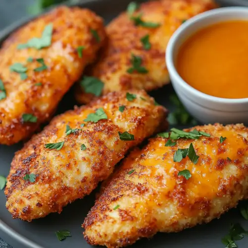 Crispy Cheddar Chicken