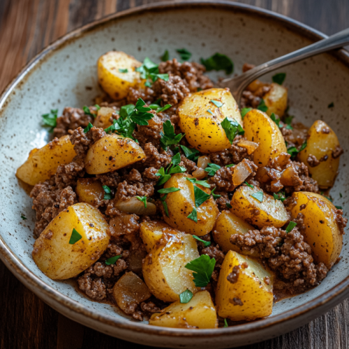 Ground Beef and Potatoes