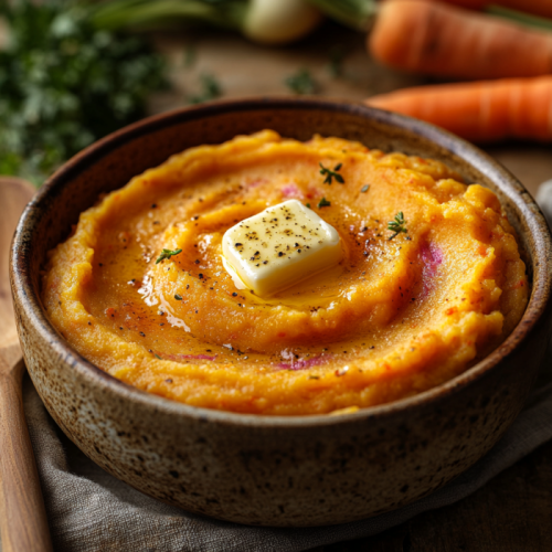 Easy Turnip and Carrot Mash