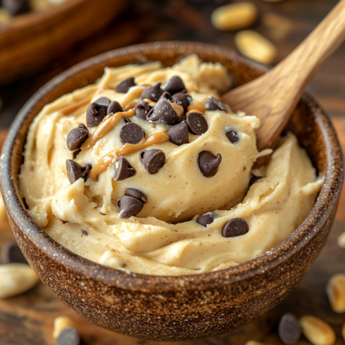 Edible Peanut Butter Cookie Dough