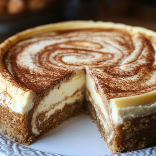 Minimal Ingredient Cinnamon Roll Cheesecake Recipe for Busy Cooks