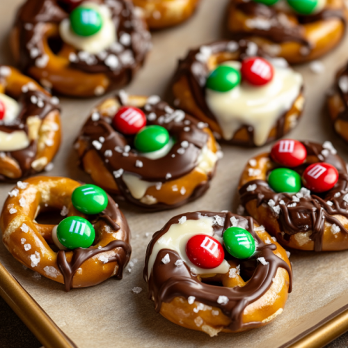 Christmas Pretzel Hugs: A Festive Sweet-and-Salty Treat