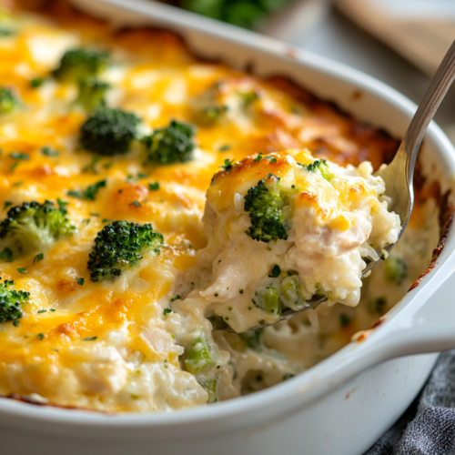 Chicken Broccoli Rice Casserole