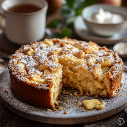 Authentic Irish Apple Cake
