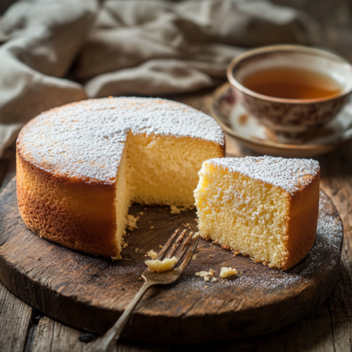 Fluffy Butter Cake Recipe
