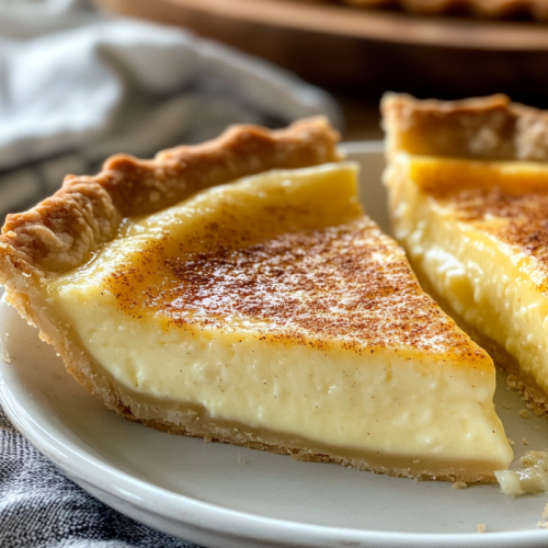 Old-Fashioned Egg Custard Pie