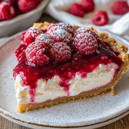 Raspberry Cream Pie Recipe