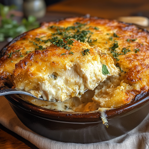 Chicken Hashbrown Casserole: A Comforting Breakfast Bake