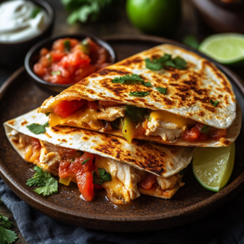 Chicken Fajita Quesadilla Recipe