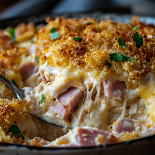 Chicken Cordon Bleu Casserole