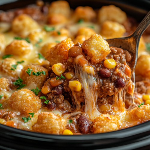 Slow Cooker Cowboy Casserole