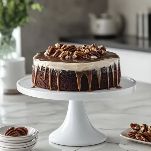 Turtle Caramel Cake Recipe