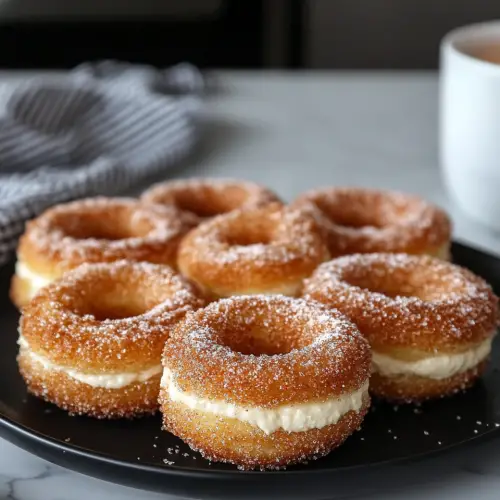 Churro Cheesecake Donut Cookies